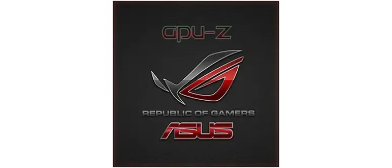 Иконка GPU-Z 2.8.0 + ASUS ROG Skin (2018) Английский