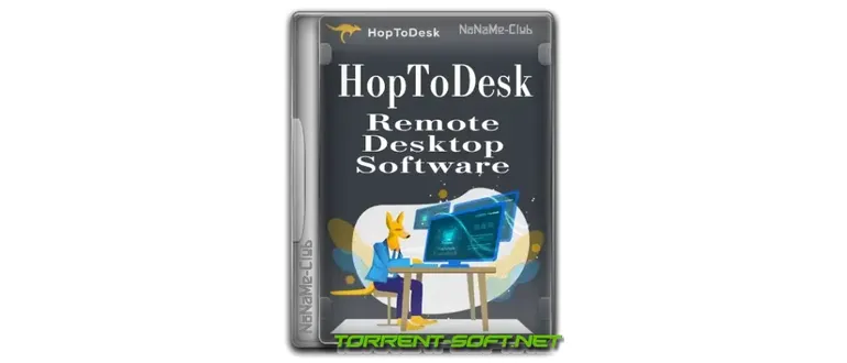 Иконка HopToDesk 1.40.8 + Portable [Multi Ru]