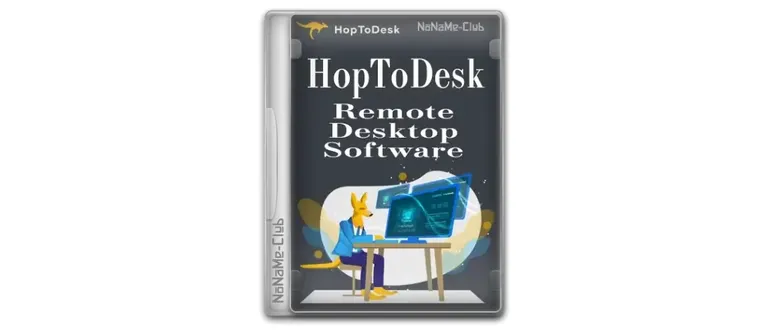 Иконка HopToDesk 1.41.5 + Portable [Multi Ru]