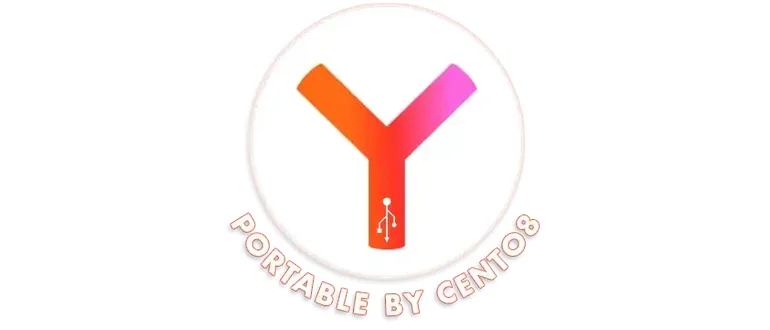 Иконка Яндекс Браузер 25.4.3.872 (x32) 25.4.3.870 (x64) Portable by Cento8 [Ru]