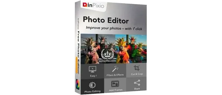 Иконка inPixio Photo Editor 9.0.7004.21000 (2019) PC RePack & Portable by TryRooM
