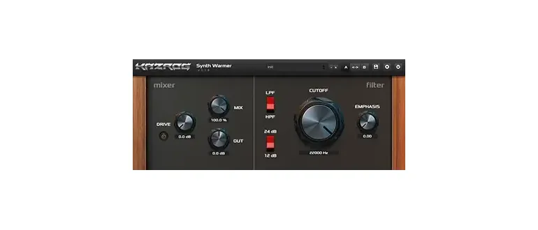 Иконка Kazrog - Synth Warmer 1.1.5 VST, VST3, AAX (x64) Retail [En]