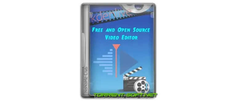 Иконка Kdenlive 23.08.1 + Standalone [Multi Ru]