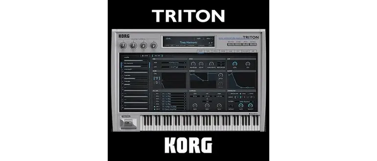 Иконка KORG - TRITON 1.3.1 STANDALONE, VSTi, AAX (x64) [En]