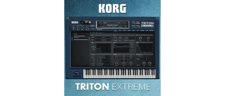 Иконка KORG - TRITON Extreme 1.0.1 STANDALONE, VSTi, AAX (x64) [En]