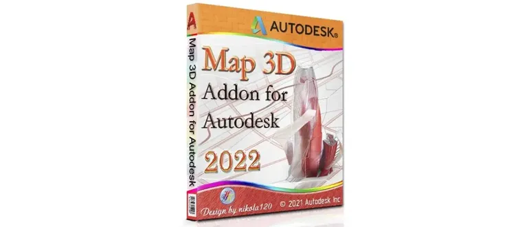 Иконка Map 3D Addon for Autodesk AutoCAD 2022 (2021) РС by m0nkrus