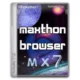Иконка Maxthon Browser 7.0.0.2000 + Portable [Multi Ru]