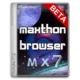 Иконка Maxthon Browser 7.0.2.1500 Beta + Portable [Multi Ru]