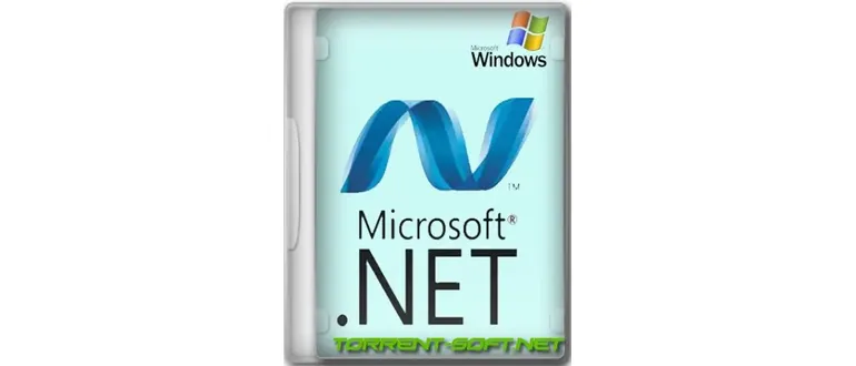 Иконка Microsoft .NET 8.0.0 RC1 Runtime [Ru En]