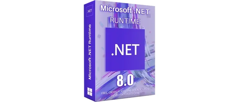 Иконка Microsoft .NET 8.0.8 Runtime [Ru En]