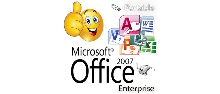 Иконка Microsoft Office 2007 SP3 Enterprise (Access + Excel + PowerPoint + Publisher + Word) + Visio Pro 12.0.6798.5000 Portable by Spirit Summer [Ru]