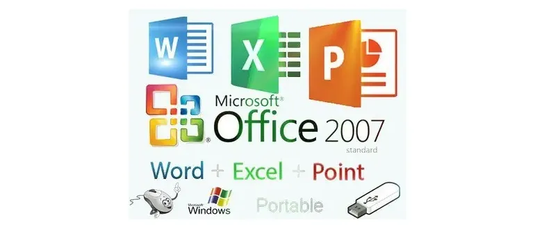 Иконка Microsoft Office 2007 SP3 Standard 12.0.6798.5000 (Excel + PowerPoint + Word) Portable by Spirit Summer [Ru]