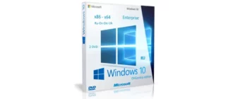 Иконка Microsoft® Windows® 10 Ent 1803 RS4 x86-x64 RU-en-de-uk by OVGorskiy® 05.2018 2DVD
