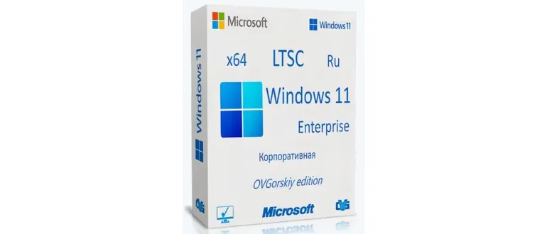 Иконка Microsoft® Windows® 11 Enterprise LTSC x64 24H2 RU by OVGorskiy 10.2024