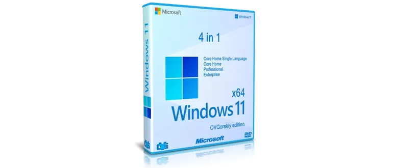 Иконка Microsoft® Windows® 11 x64 Ru 24H2 4in1 Upd 11.2024 by OVGorskiy