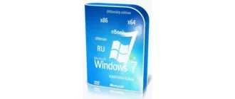Иконка Microsoft® Windows® 7 Ultimate Ru x86 x64 nBook IE11 by OVGorskiy 06.2022 1DVD