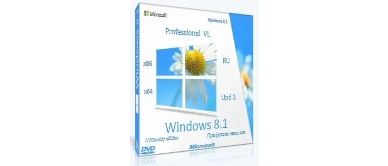 Иконка Microsoft® Windows® 8.1 Professional VL with Update 3 x86-x64 Ru by OVGorskiy® 05.2018