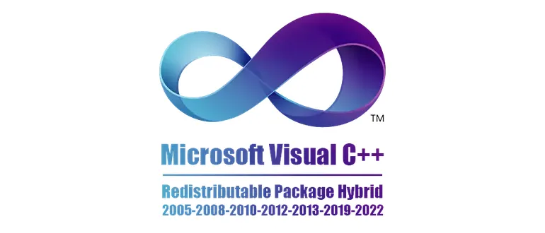Иконка Microsoft Visual C++ 2005-2008-2010-2012-2013-2019-2022 Redistributable Package Hybrid x86 x64 (23.01.2022) [Ru]
