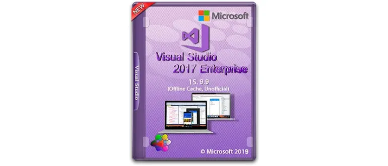 Иконка Microsoft Visual Studio 2017 Enterprise 15.9.9 [Offline Cache, Unofficial] (2019) РС