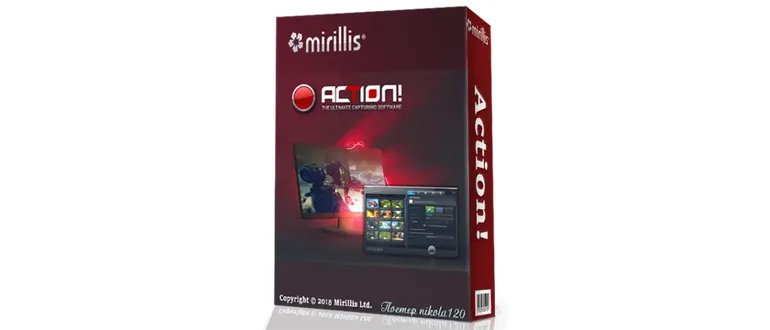 Иконка Mirillis Action! 3.1.4 (2018) РС Portable by CheshireCat