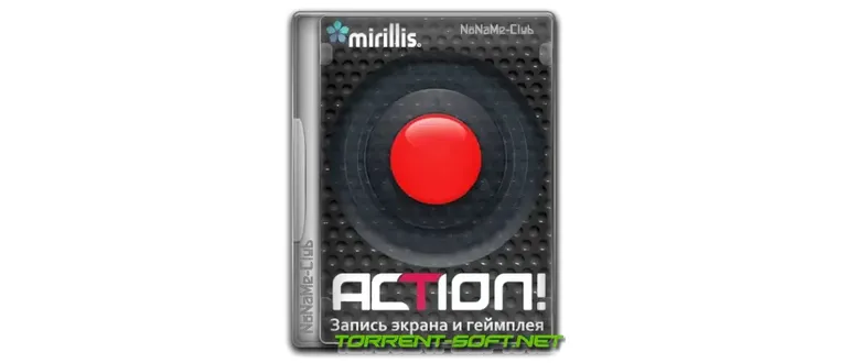 Иконка Mirillis Action! 4.37.1 RePack (& Portable) by KpoJIuK [Multi Ru]
