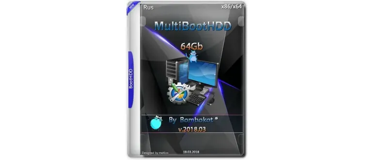 Иконка MultiBootHDD 64GB (2018) Русский