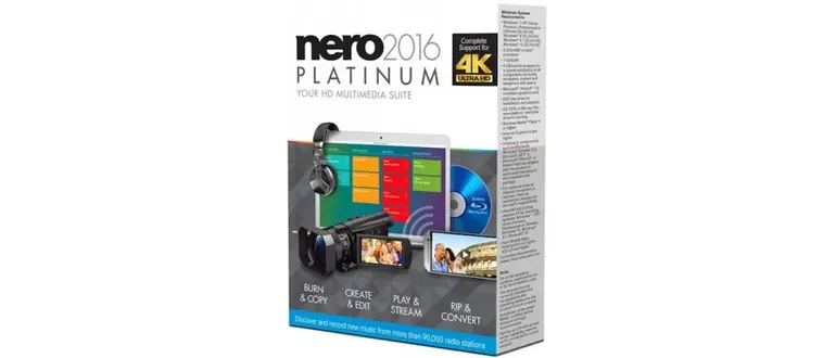 Иконка Nero 2016 Platinum 17.0.02000 Retail + ContentPack (2015) MULTi Русский
