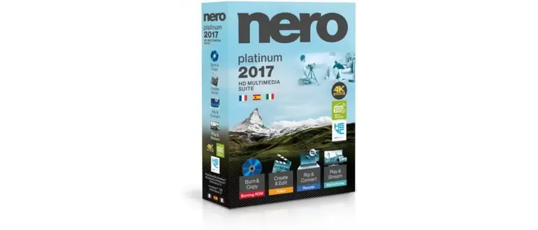 Иконка Nero 2017 Platinum 18.0.06100 Retail + ContentPack (2016) MULTi Русский