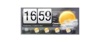 Иконка NewWeather 2.4 (2016) Русский