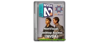 Иконка NonVisual Desktop Access (NVDA) 2023.2 include Portable [Multi Ru]