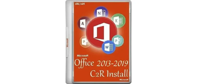 Иконка Office 2013-2019 C2R Install + Lite 7.07 b12 Portable by Ratiborus (2020) Русский Английский