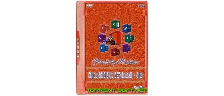 Иконка Office 2013-2021 C2R Install + Lite 7.6.2 ++ Portable by Ratiborus [Multi Ru]