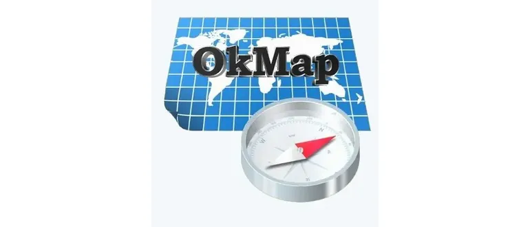 Иконка OkMap Desktop 17.6.2 (2022) PC