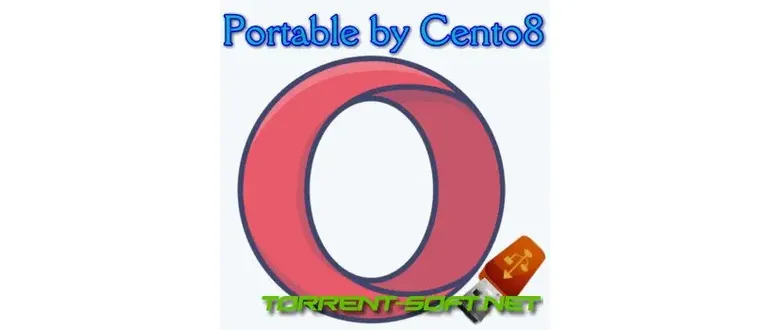Иконка Opera One 101.0.4843.25 Portable by Cento8 [Ru En]