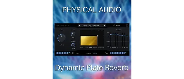 Иконка Physical Audio - Dynamic Plate Reverb 3.1.3 VST3, AAX (x64) [En]