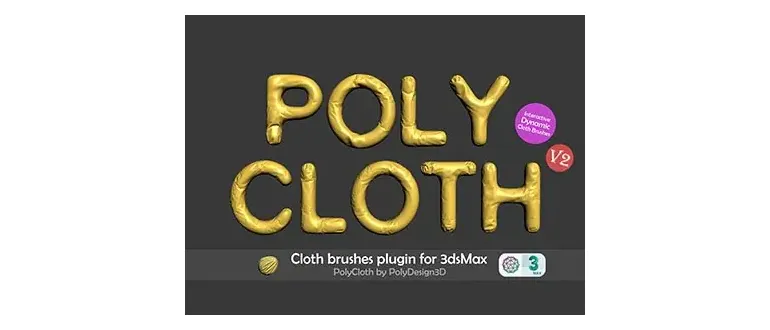 Иконка PolyDesign3D - PolyCloth 2.02 for 3ds Max 2016-2022 [En]