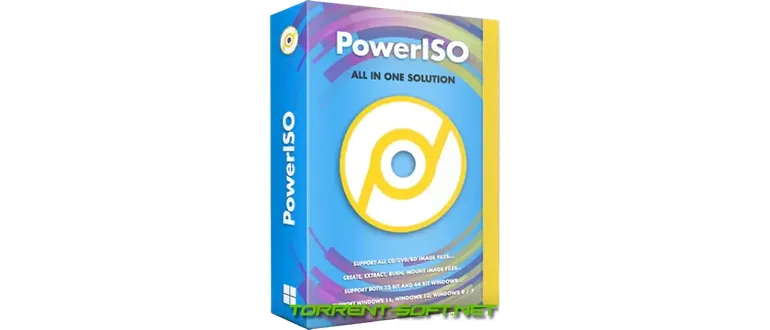 Иконка PowerISO 8.6 RePack by KpoJIuK [Multi Ru]
