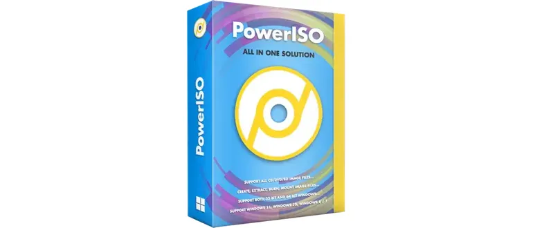 Иконка PowerISO 9.1 RePack by KpoJIuK [Multi Ru]