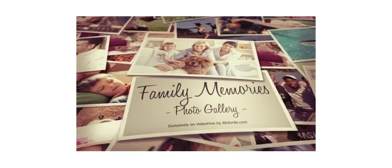 Иконка Проекты - VideoHive - Photo Gallery - Family Memories - 20540641 [AEP]