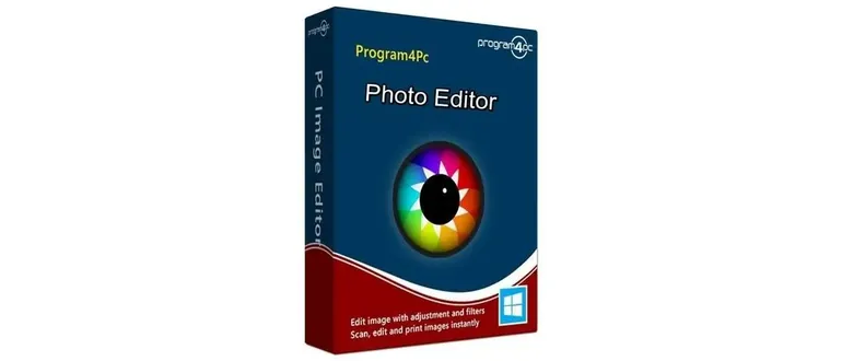 Иконка Program4Pc Photo Editor 8.0 RePack (& Portable) by elchupacabra [Multi Ru]