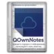 Иконка QOwnNotes 24.1.2 Portable [Multi Ru]