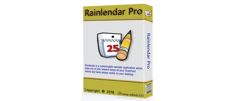Иконка Rainlendar Pro 2.14 Build 155 Final RePack by вовава x86 x64 [2018, ENG + RUS]