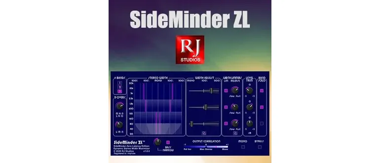 Иконка Raising Jake Studios - SideMinder ZL 1.0.0 VST, VST3, AAX (x64) [En]