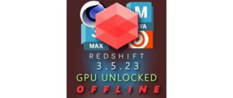 Иконка Redshift 3.5.23 [Unlocked GPU, Offline] for Cinema 4D, Maya, Houdini, 3DS Max [En]