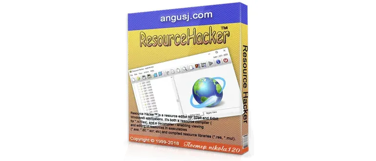 Иконка Resource Hacker 5.1.2.332 Final (2018) РС Portable by alexalsp
