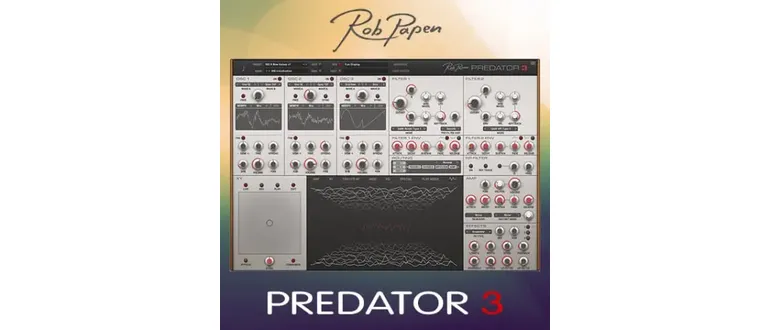 Иконка Rob Papen - Predator 3 1.0.0a VSTi, VSTi3, AAX (x64) [En]