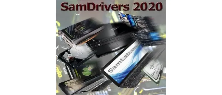 Иконка SamDrivers 20.8 - Сборник драйверов для всех Windows (2020) PC Full ISO