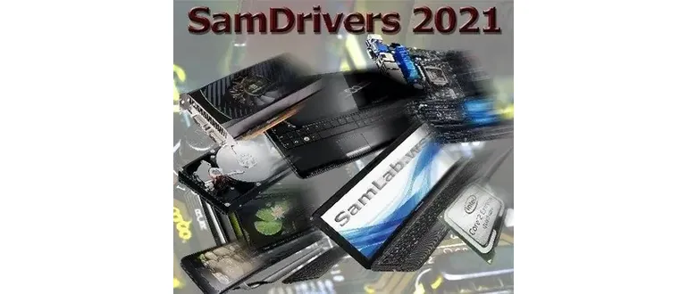 Иконка SamDrivers 21.7 - Сборник драйверов для всех Windows (2021) PC Full ISO
