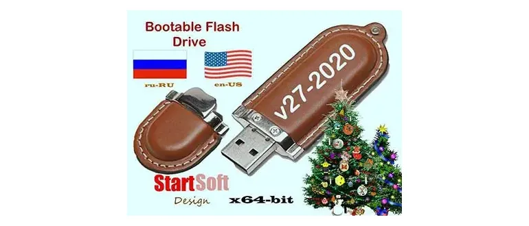 Иконка Simple Bootable Flash Drive by StartSoft Presentation 27-2020 [Ru En]