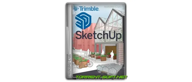 Иконка SketchUp Pro 2023 23.1.340 RePack by KpoJIuK [Ru En]